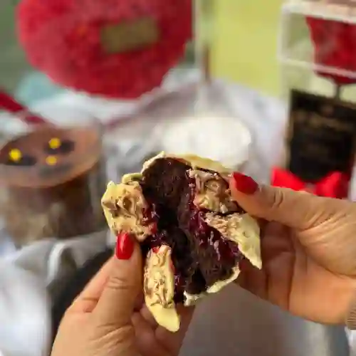 Brownie Keto de Chocolate Blanco