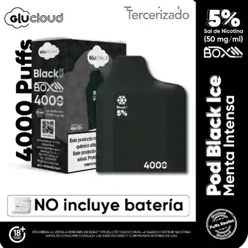 Glucloud Black Ice Box Pod