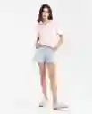 Camiseta Polo Jersey Rosa Nouveau Claro Talla M Chevignon