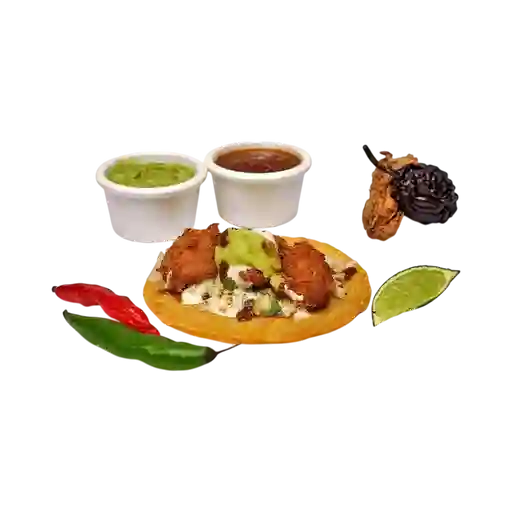 Combo Taco de Camarones Apanados +Cocacola Orig 235 ml