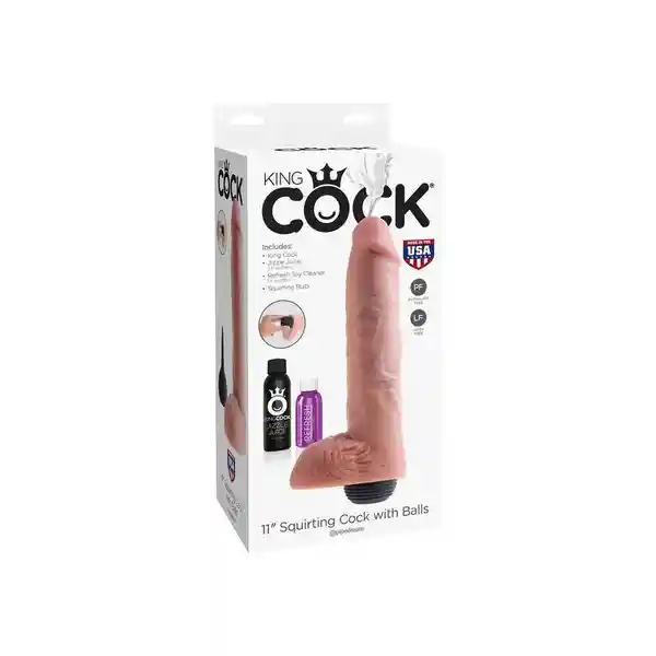 Dildo King Cock Squirting Cock With Balls 8