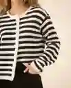 Saco Tejido Crudo Puro Claro Talla M 462G208 Esprit