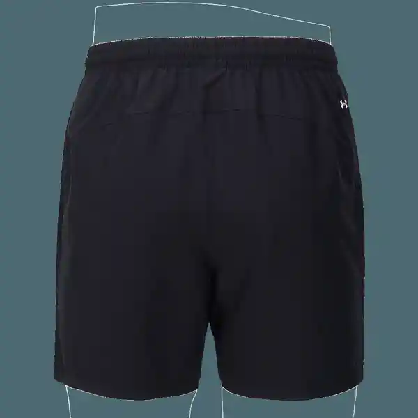 Under Armour Short Para Hombre Negro Talla XL Ref 1384217-001