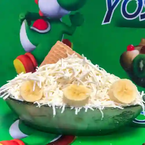 Banano con Crema y Queso