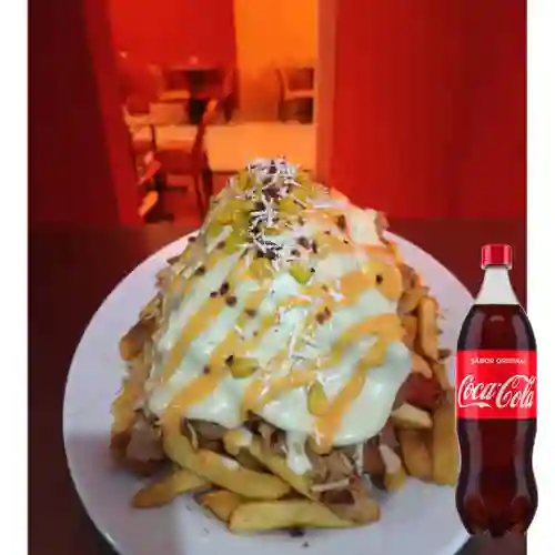 Combo Salchimacus + Coca-Cola Sabor Original 1.5 l