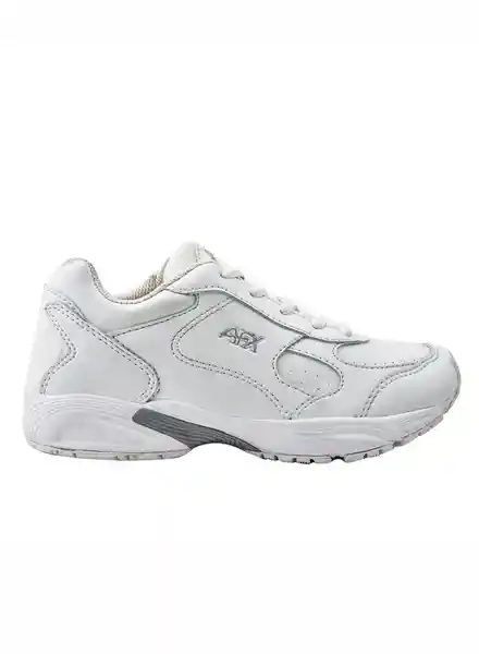 Aeroflex Tenis Colegial Blanco Talla 43