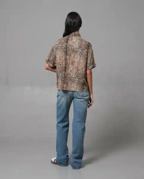 Camisa Mujer Beige M 213G025_BEI161010 Rifle