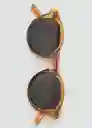 Gafas Justin Ocre Talla 99 Hombre Mango