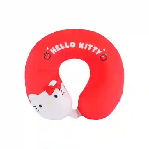 Almohada Viaje Para Cuello Hello Kitty Rojo Serie Sanrio Miniso