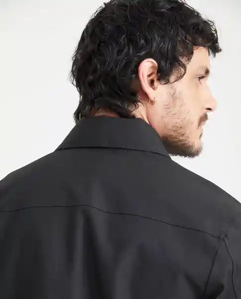 Chaqueta Double Neck Negro Sombrío Ultra Oscuro M Chevignon