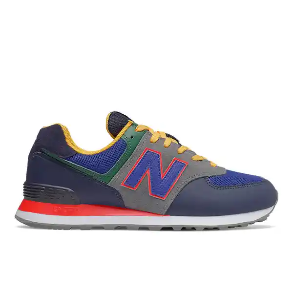 New Balance Tenis Mens 574 Azul Talla 10.5