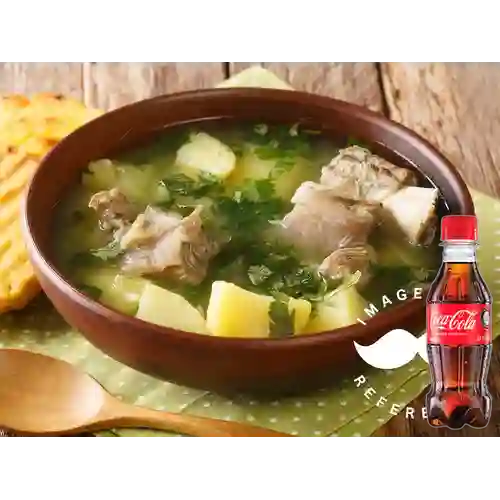 Combo Caldo de Costilla +Cocacola Orig 250ml