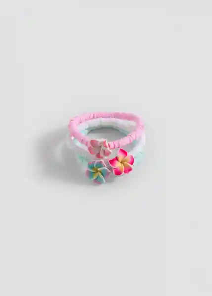 Pack Pulsera Hawaib Rosa Talla 99 Niñas Mango