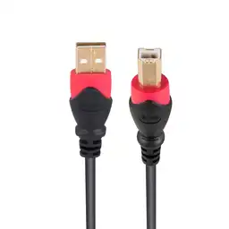 Cable Elite Usb a Usb Tipo B de 3.6 m Reforzado Con Conectores