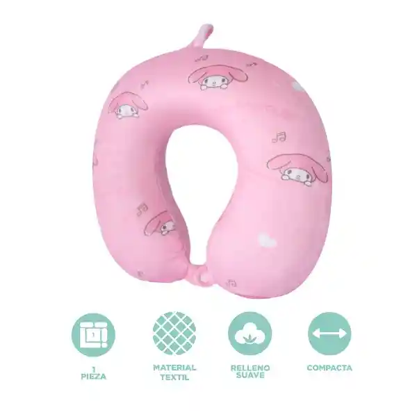 Almohada de Viaje Para el Cuello de Espuma Serie Sanrio Miniso