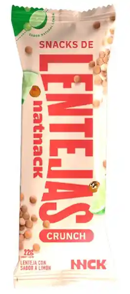 Natnack Snack Lenteja Limón