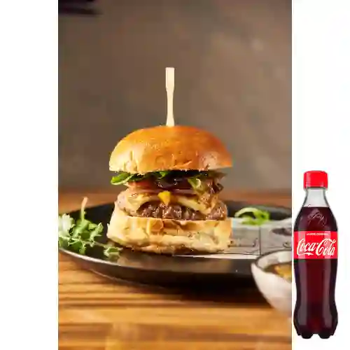 Combo Hamburguesa Mango&Cebolla +Cocacola Orig 400ml