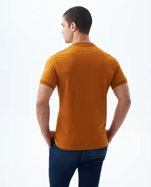 Camiseta Hombre Amarillo Talla L 800G002_AMA171047 Americanino
