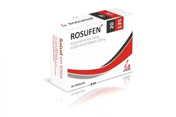 Rosufen Ácido Fenofibrico (135 mg/20 mg)