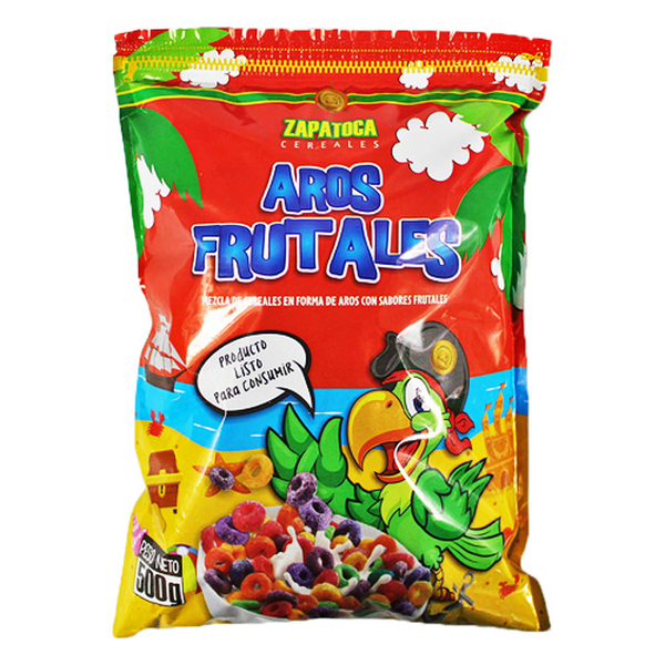 Zapatoca Cereal Aros Frutales 500 g