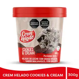 Crem Helado Sabor Cookies