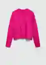 Jersey Tentacio Fucsia Talla S Mujer Mango