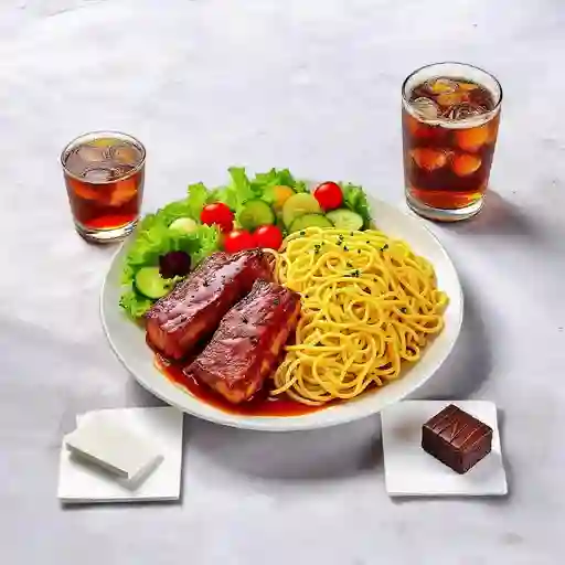 Combo costillitas de cerdo
