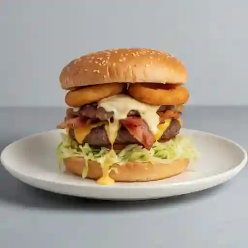 Combo Burguer Onion And Bacon+limonada
