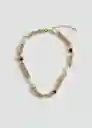 Collar Lourdes Oro Talla 99 Mujer Mango