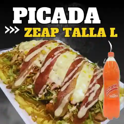 Combo Picada Zeap (L) 3/4 Pers. + Naranja Postobon 1 l