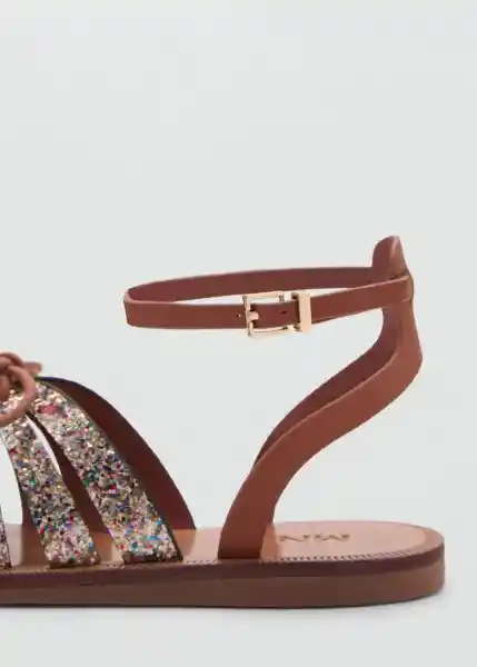 Sandalias Deme Malva Talla 36 Niñas Mango