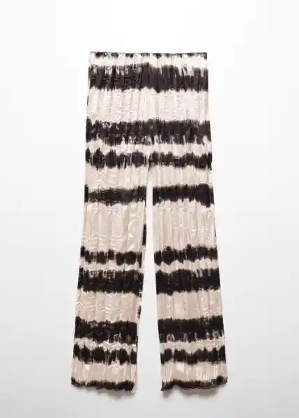 Pantalón Beni Crudo Talla M Mujer Mango