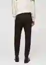 Pantalón Murlo Marrón Talla 46 Hombre Mango