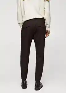 Pantalón Murlo Marrón Talla 46 Hombre Mango