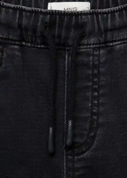 Jean Comfy Tejano Negro Talla 11 Niños Mango