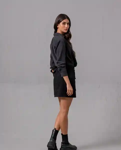 Camisa Mujer Negro Sombrio Ultraoscuro Talla M 93237 Rifle