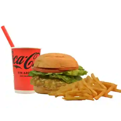 Combo Burger Veggie (Vegetariana)
