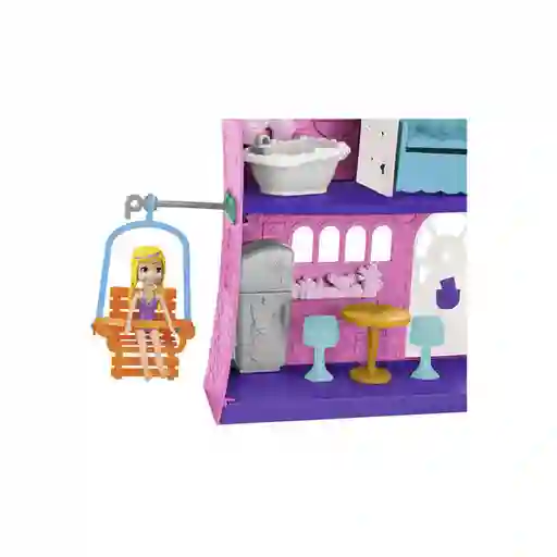 Polly Pocket Muñeca Casa Del Lago