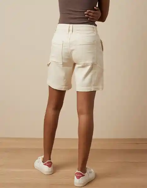 Short Mujer Beige Talla 4 7960241 American Eagle