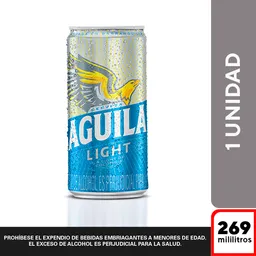 Aguila Light Cerveza en Lata