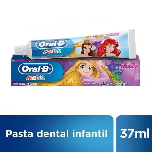 Crema Dental Para Niños Oral-B Kids Princesas 37 ml