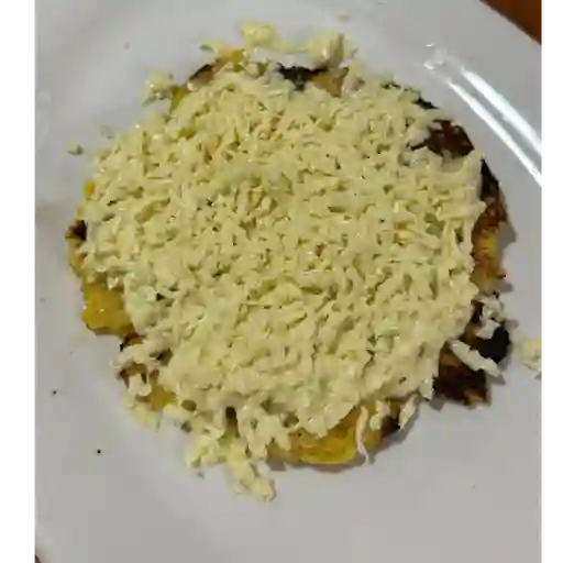 Arepa de chócolo con queso