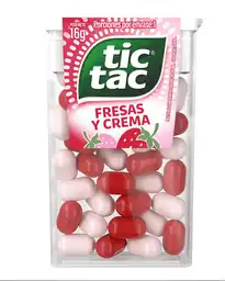 Tic Tac Dulce Pastillas Fresas Crema