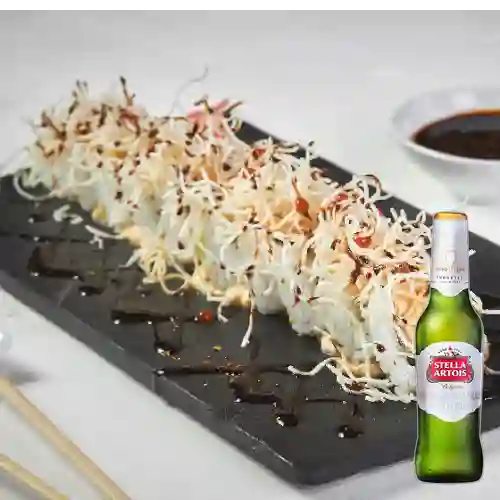 Combo Akashi Roll + Cerveza Stella Artois Bot. 330ml