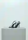 Sandalias Capsy Negro Talla 39 Mujer Mango