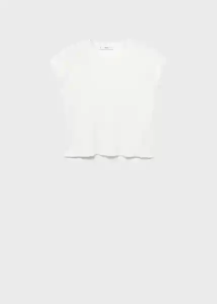 Jersey Garcia Blanco Talla S Mujer Mango
