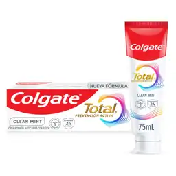 Crema Dental Colgate Total Clean Mint con Zinc 75ml