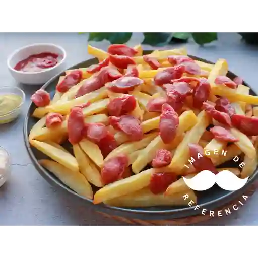 Salchipapa americana