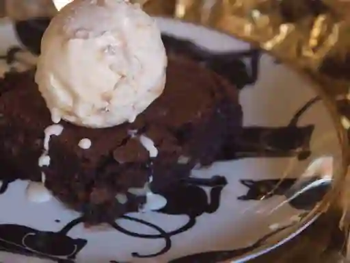 Brownie con Helado