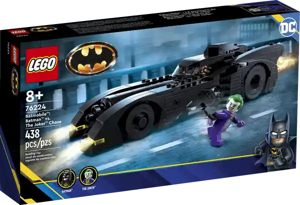 Juguete de Construcción Batmobile Batman vs The Joker Chase Lego
